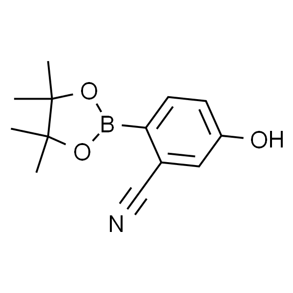 5-羟基-2-(4,4,5,5-四甲基-1,3,2-二氧硼杂环戊烷-2-基)苄腈