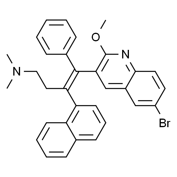 (Z)-4-(6-溴-2-甲氧基喹啉-3-基)-N,N-二甲基-3-(萘-1-基)-4-苯基丁-3-烯-1-胺