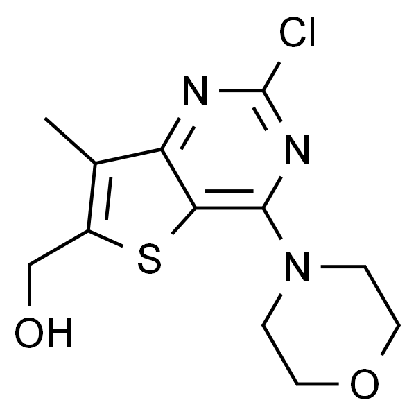 Thieno[3,2-d]pyrimidine-6-methanol, 2-chloro-7-methyl-4-(4-morpholinyl)-