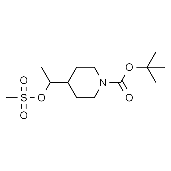 4-[1-[(Methylsulfonyl)oxy]ethyl]-1-piperidinecarboxylic acid 1,1-dimethylethyl ester