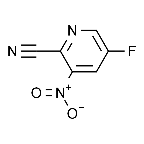 2-氰基-3-硝基-5-氟吡啶