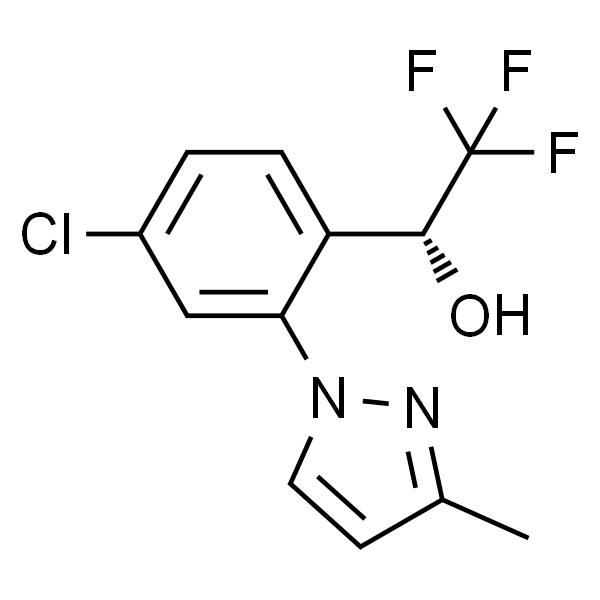 (R)-1-(4-chloro-2-(3-methyl-1H-pyrazol-1-yl)phenyl)-2,2,2-trifluoroethanol
