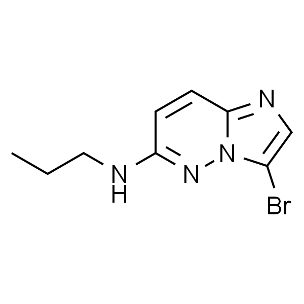 Imidazo[1,2-b]pyridazin-6-amine, 3-bromo-N-propyl-