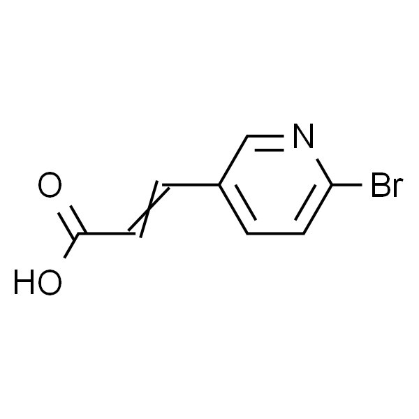 3-(6-溴吡啶-3-基)丙烯酸