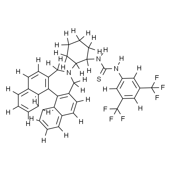 N-[3，5-双(三氟甲基)苯基]-N’-[(1R，2R)-2-[(11bR)-3，5-二氢-4H-联萘并[2，1-c:1’，2’-e]氮杂卓-4-基]环己基]硫脲