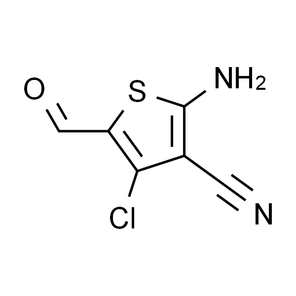 2-氨基-4-氯-5-甲酰基-3-噻吩甲腈