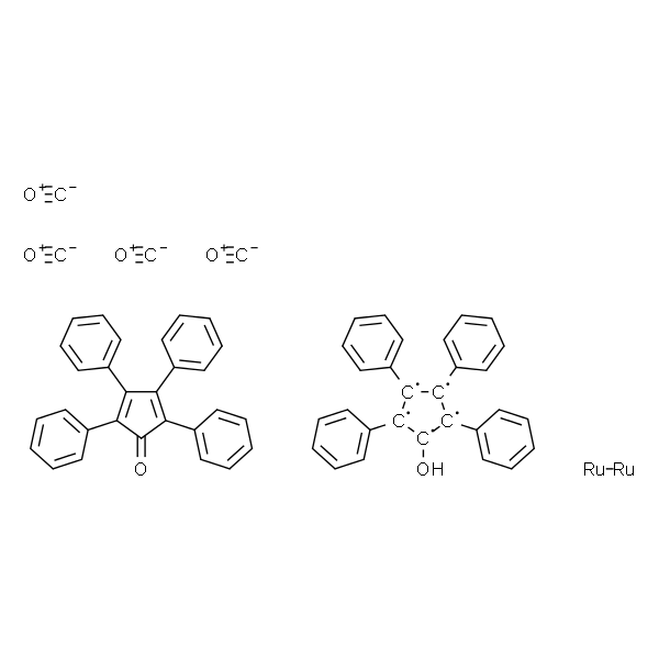1-羟基四苯基-环戊二烯基(四苯基-2,4-环戊二烯-1-酮)-μ-氢四羰基二钌(II)