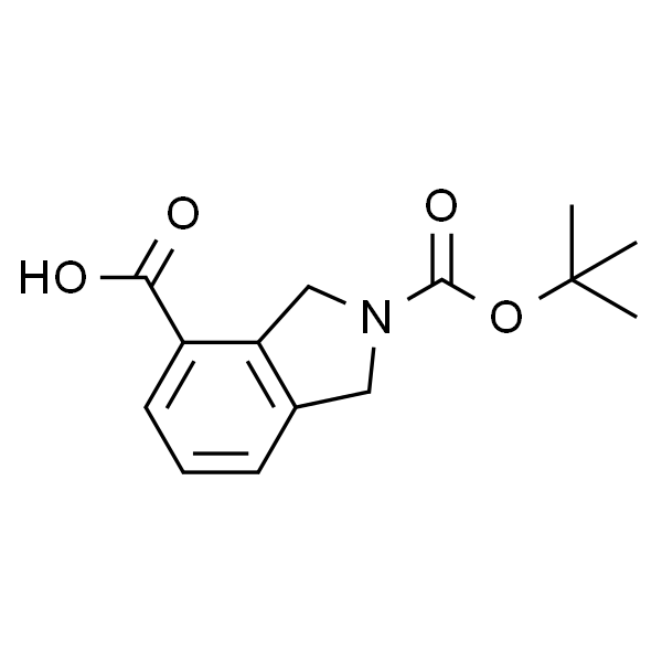 2-(叔丁氧基羰基)异吲哚啉-4-羧酸