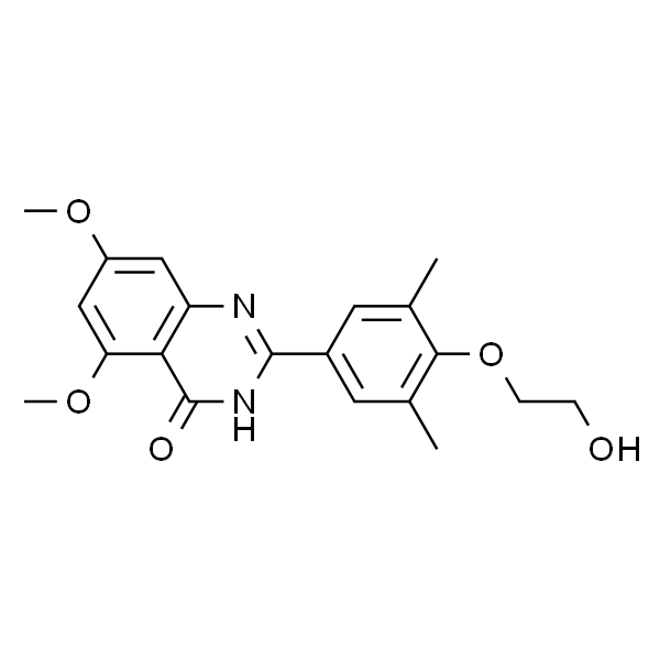 2-[3,5-二甲基-4-(2-羟基乙氧基)苯基]-5,7-二甲氧基喹唑啉-4(3H)-酮