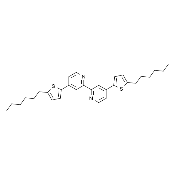 4,4'-双(5-己基-2-噻吩基)-2,2'-联吡啶