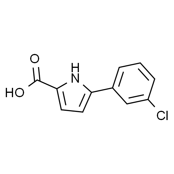 5-(3-氯苯基)-1H-吡咯-2-羧酸