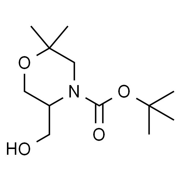 5-(羟甲基)-2,2-二甲基吗啉-4-羧酸叔丁酯