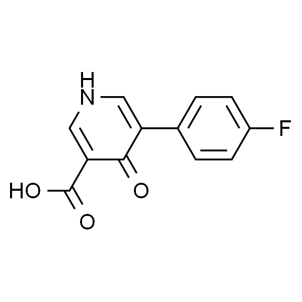 5-(4-氟苯基)-4-氧代-1,4-二氢吡啶-3-羧酸