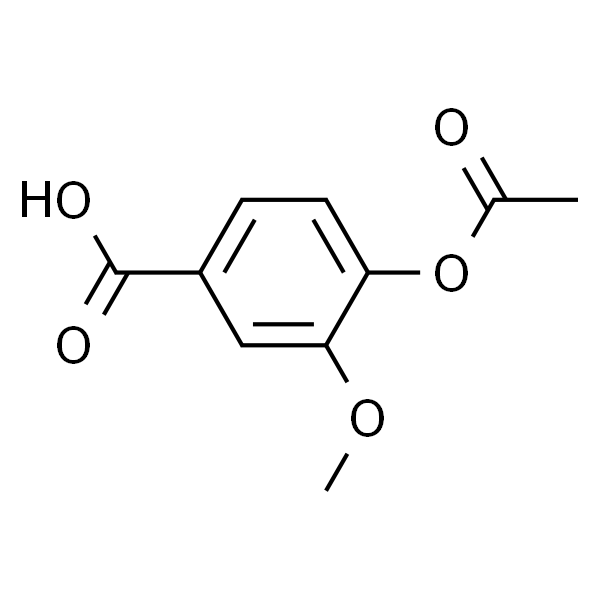 4-乙酰氧基-3-甲氧基苯甲酸