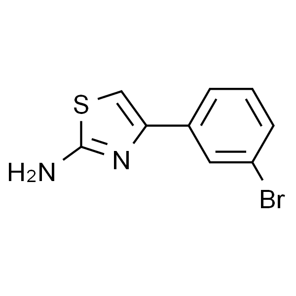 2-氨基-4-(3-溴苯基)噻唑