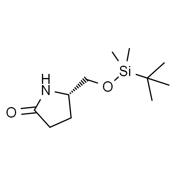 (5S)-5-[[[(tert-Butyl)dimethylsilyl]oxy]methyl]-2-pyrrolidinone