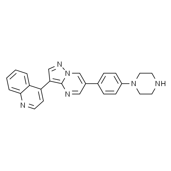 4-(6-(4-(哌嗪-1-基)苯基)吡唑并[1,5-a]嘧啶-3-基)喹啉