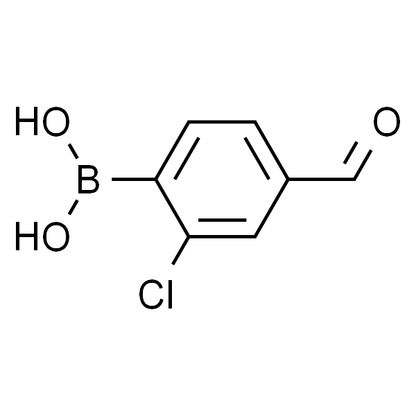 2-氯-4-甲酰基苯硼酸