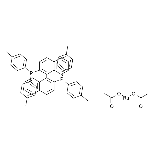 二乙酰基[(S)-(-)-2,2''-双(二-P-苯基磷酰)-1,1''联萘]钌