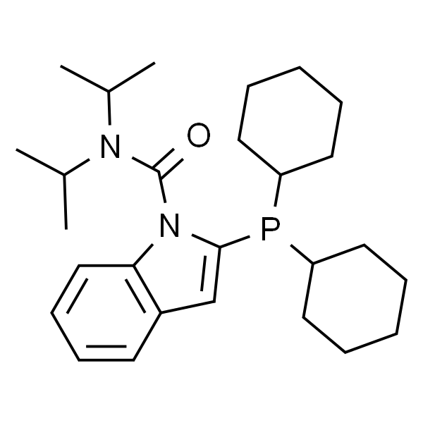 2-（二环己基膦基）-N，N-双(1-甲基乙基)-1H-吲哚-1-甲酰胺