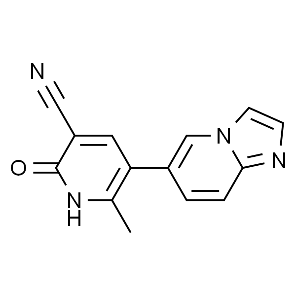 5-(咪唑并[1,2-a]吡啶-6-基)-6-甲基-2-氧代-1,2-二氢吡啶-3-甲腈