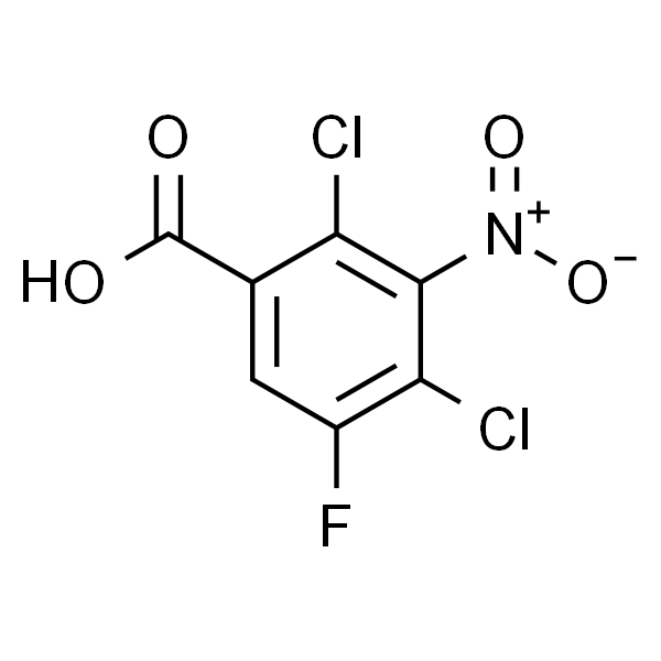 2,4-二氯-5-氟-3-硝基苯甲酸