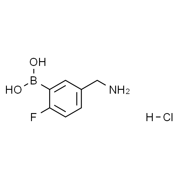 (5-(氨基甲基)-2-氟苯基)硼酸盐酸盐