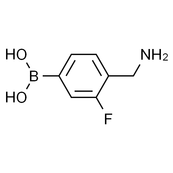 (4-(氨基甲基)-3-氟苯基)硼酸