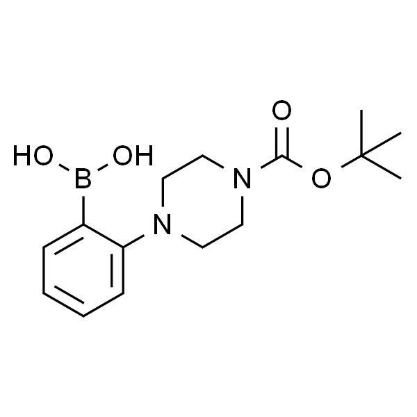 2-[4-(叔丁氧基羰基)哌嗪-1-基]苯基硼酸