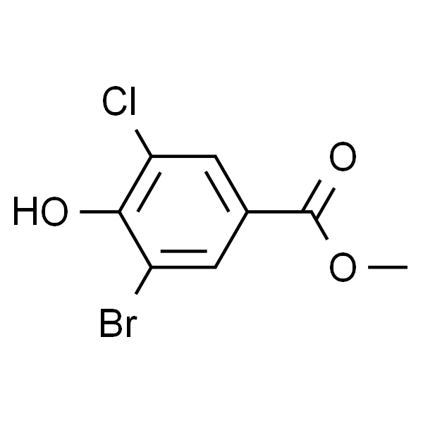 3-溴-5-氯-4-羟基苯甲酸甲酯