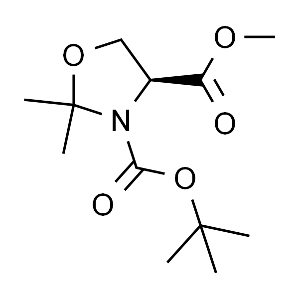 (S)-(-)-3-叔丁氧羰基-4-甲氧羰基-2,2-二甲基-1,3-恶唑烷