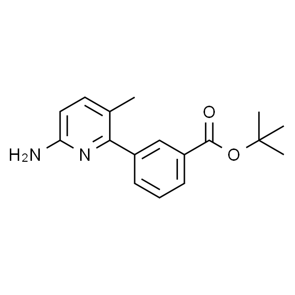 3-(6-氨基-3-甲基吡啶-2-基)苯甲酸叔丁酯