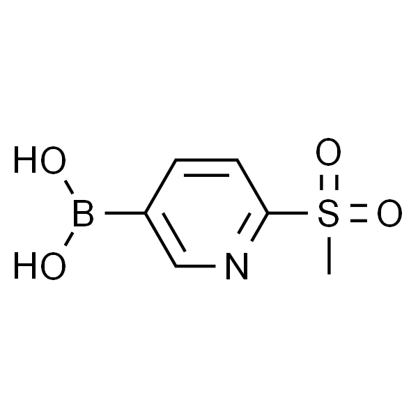 6-甲砜基吡啶-3-硼酸