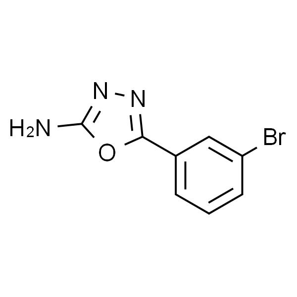 5-(3-溴苯基)-1,3,4-噁二唑-2-胺