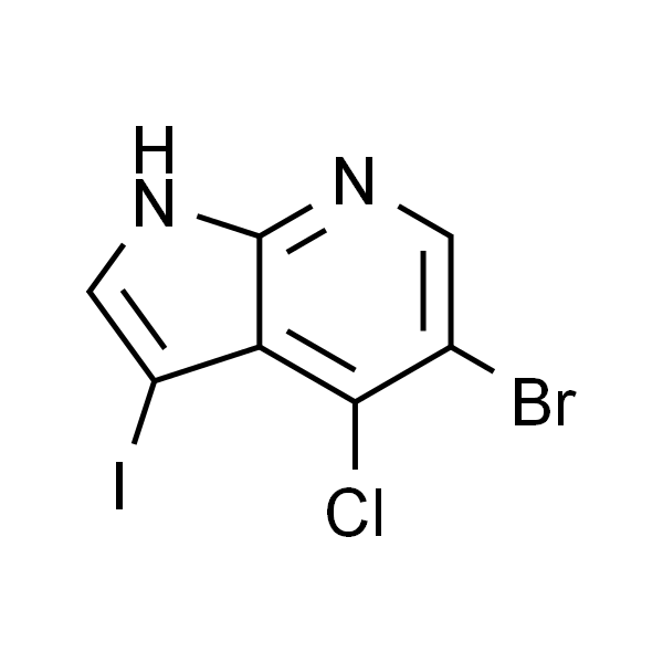 5-溴-4-氯-3-碘-1H-吡咯并[2,3-b]吡啶