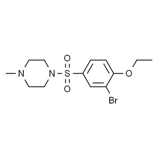 1-((3-溴-4-乙氧苯基)磺酰基)-4-甲基哌嗪