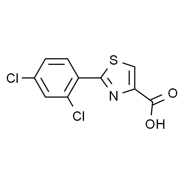 2-(2，4-二氯苯基)噻唑-4-羧酸