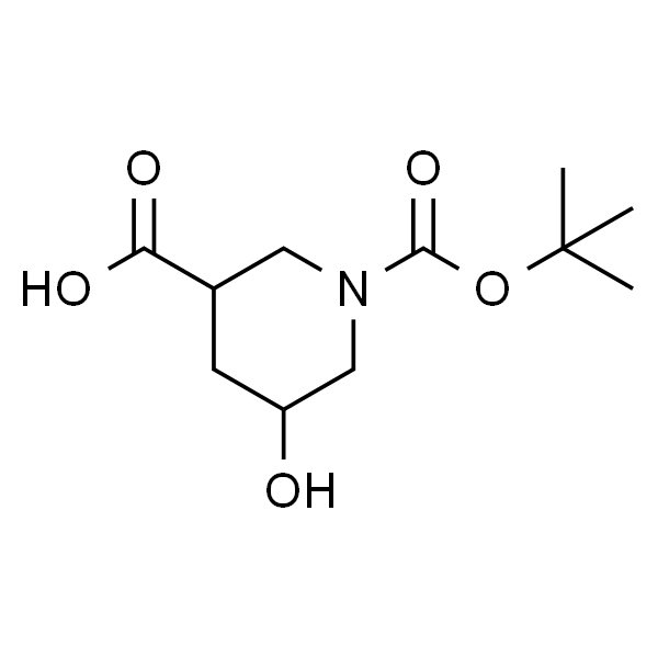 1-Boc-5-羟基-3-哌啶甲酸