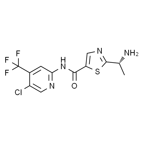 (R)-2-(1-氨基乙基)-N-(5-氯-4-(三氟甲基)吡啶-2-基)噻唑-5-甲酰胺