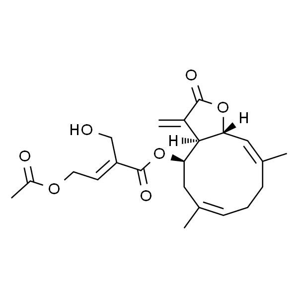 8β-(4-Acetoxy-5-hydroxytigloyloxy)costunolide