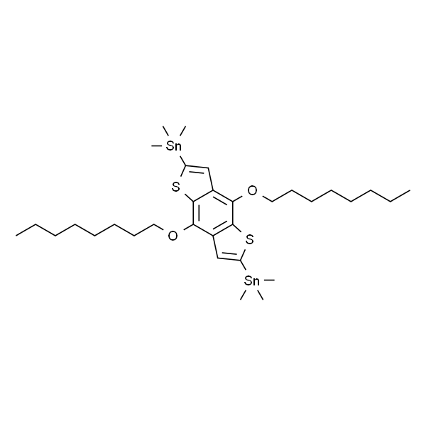 4,8-双(正辛氧基)-2,6-双(三甲基甲锡烷基)苯并[1,2-b:4,5-b']二噻吩