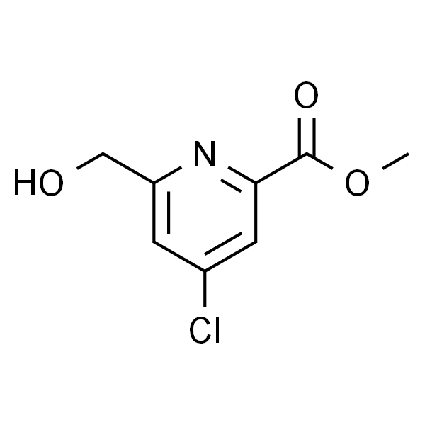 4-氯-6-羟甲基-2-吡啶甲酸甲酯