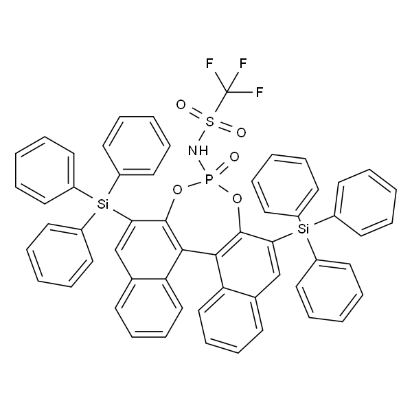 1，​1，​1-​三氟-​N-​[(11bR)​-​4-​氧-​2，​6-​双(三苯基硅基)​​联萘并[2，​1-​d:1'，​2'-​f]​[1，​3，​2]​二氧磷杂-​4-​基]​甲磺酰胺