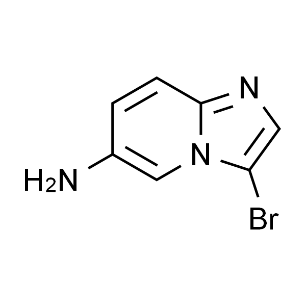 3-溴-6-氨基咪唑并[1,2-a]吡啶