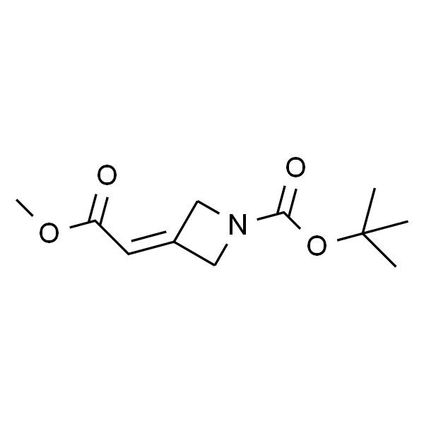 1-Boc-3-甲氧基羰基亚甲基氮杂丁烷