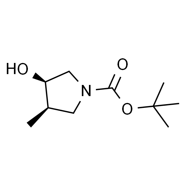 cis-1-Boc-3-羟基-4-甲基四氢吡咯