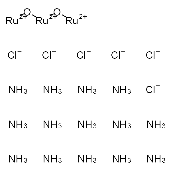 氯氧钌(III), 氨化, Ru 35.3% 最低