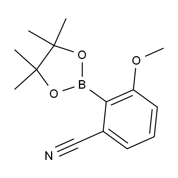 3-甲氧基-2-(4,4,5,5-四甲基-1,3,2-二氧杂硼烷-2-基)苄腈