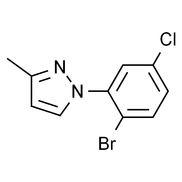 1-(2-溴-5-氯苯基)-3-甲基-1H-吡唑