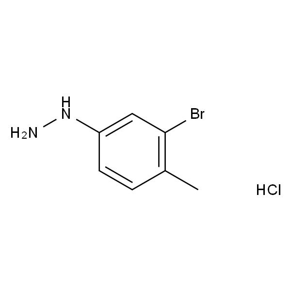 (3-溴-4-甲基苯基)-肼盐酸盐